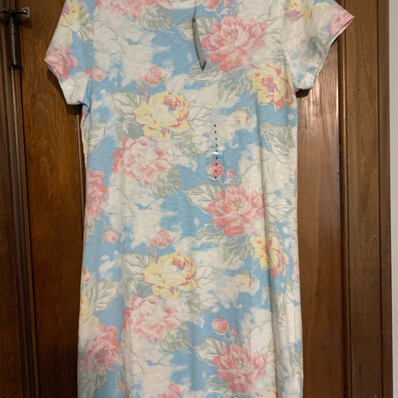 Polo by Ralph Lauren light cotton floral sheath dress - Picture 2 of 4